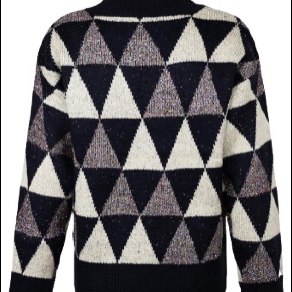 Women's Metallic Glitter Crew Neck Sweater Sz S, M - Picture 10 of 10